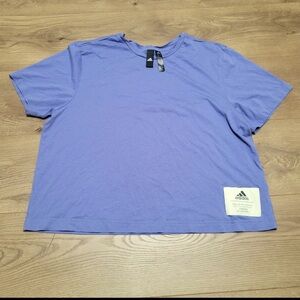 Adidas Lavender Crop Top